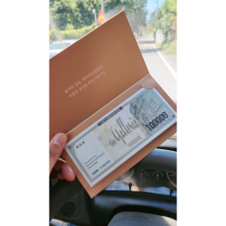 ☆ 갤러리아 10만원권 x100장 (증정용)